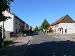 Sondersh&auml;user Stra&szlig;e, von Gasthaus Zur Helme in Richtung Uthleber Stra&szlig;e